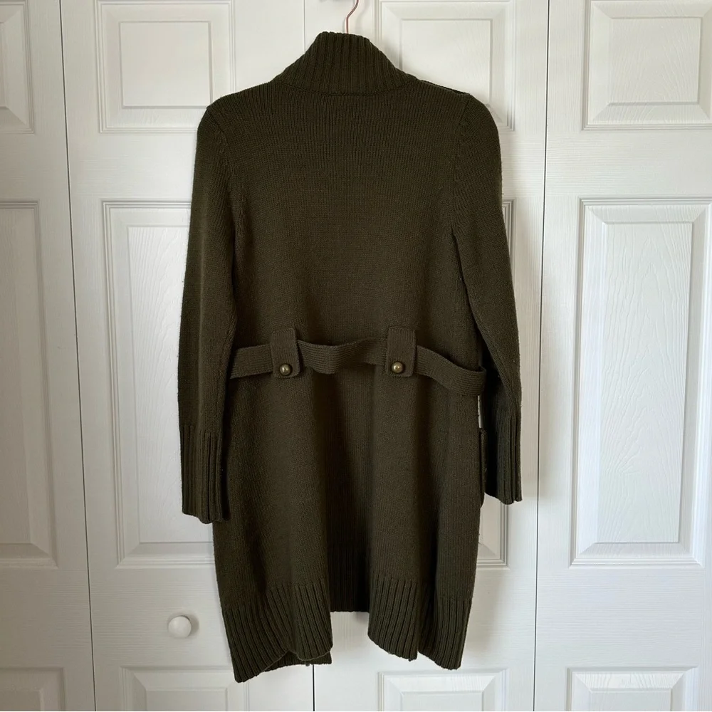 Long Front Button Cardigan - Picture 7 of 8